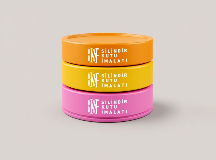 Baskılı Silindir Kutu